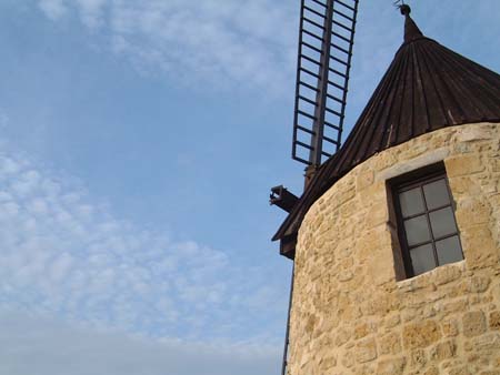 Fabrication pose ailes de moulin